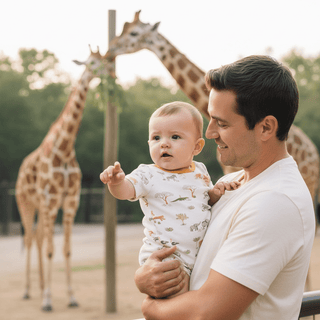Safari Waffle Knit Shortall - Mud Pie-Infants-Simply Blessed Children's Boutique