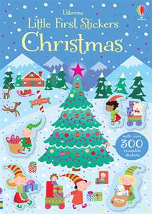 Usborne Little Stickers Christmas Book-books-Simply Blessed Children's Boutique