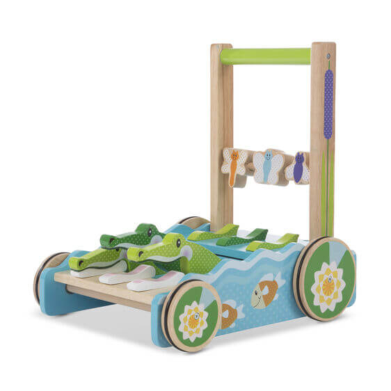 First Play Chomp & Clack Alligator Push Toy-Toys-Simply Blessed Children's Boutique
