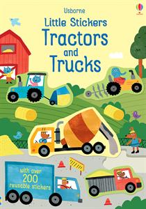 Little Stickers Tractors and Trucks-books-Simply Blessed Children's Boutique