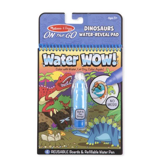 Water Wow! Dinosaurs Water-Reveal Pad - On the Go Travel Activity-Toys-Simply Blessed Children's Boutique