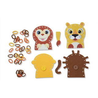 Loop It! Safari Puppets Beginner Craft Kit-Toys-Simply Blessed Children's Boutique