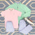 Hayword Half-Zip (Unisex) Grace Bay Green With Beale Street Blue Stork