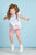 Apple Toddler Girl Short Set