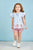 Apple Toddler Girl Short Set