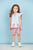 Apple Toddler Girl Short Set