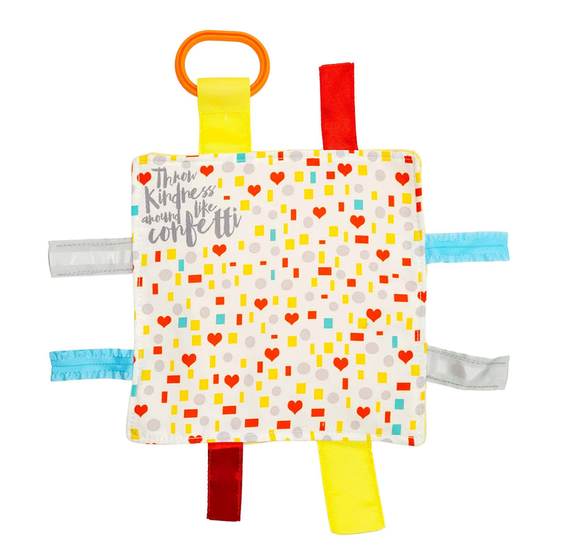 Kindness Crinkle Tag Square 8x8 Baby Teach at Home Toy-Baby Activity Toys-Simply Blessed Children's Boutique