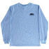 J. Bailey Long Sleeve Logo Tee- Trout on Blue