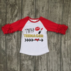 Tiny Teenager Shirt-Girls-Simply Blessed Children's Boutique