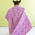 Pink Paint Party Triple-Layer Large Cloud Blanket