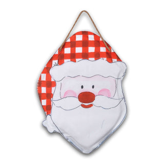 Santa Canvas Door Hanger-Adult-Simply Blessed Children's Boutique