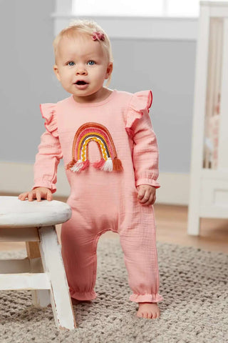 TASSEL RAINBOW BABY BODYSUIT