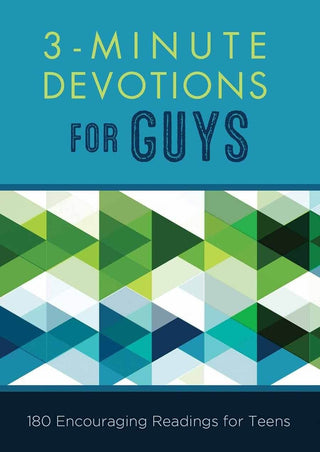 3 - Minute Devotions for Guys Book - Simply Blessed Children's Boutique