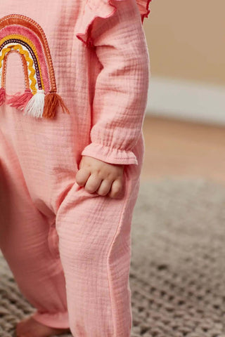 TASSEL RAINBOW BABY BODYSUIT