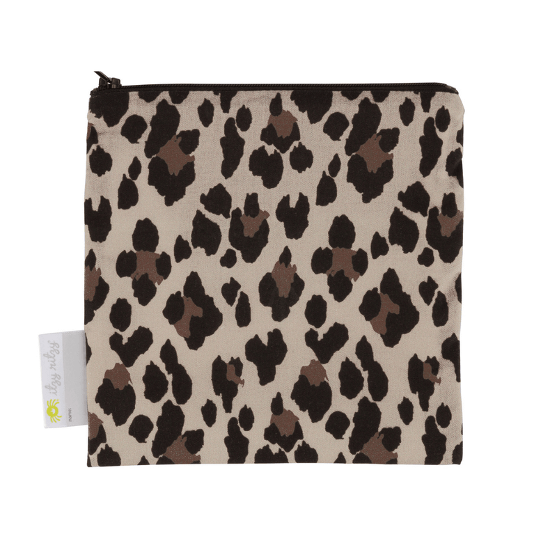 Leopard Reusable Snack & Everything Bag