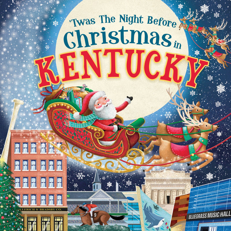 twas the night before christmas in kentucky book