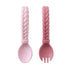 Pink Sweetie Spoons™ Spoon + Fork Set