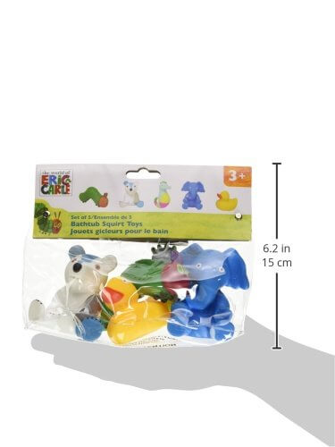 The World of Eric Carle, Bath Squirties Set of 5-Toys-Simply Blessed Children's Boutique