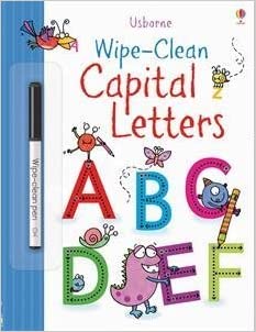 Wipe-clean Capital Letters-books-Simply Blessed Children's Boutique
