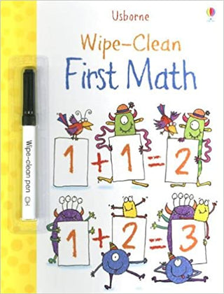Wipe-clean First Math-books-Simply Blessed Children's Boutique