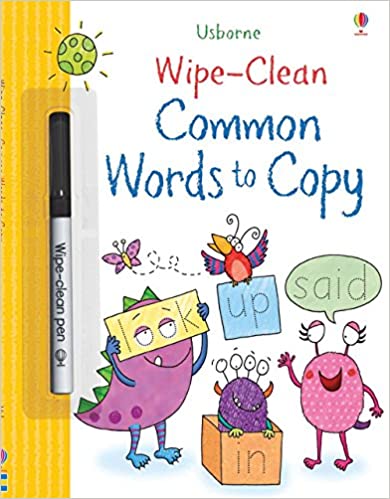 Wipe-clean Common Words to Copy-books-Simply Blessed Children's Boutique