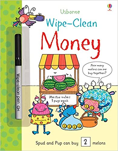 Wipe-Clean Money-books-Simply Blessed Children's Boutique