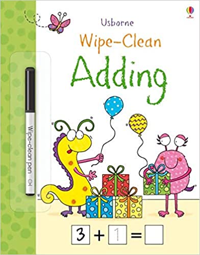 Wipe-Clean Adding-books-Simply Blessed Children's Boutique