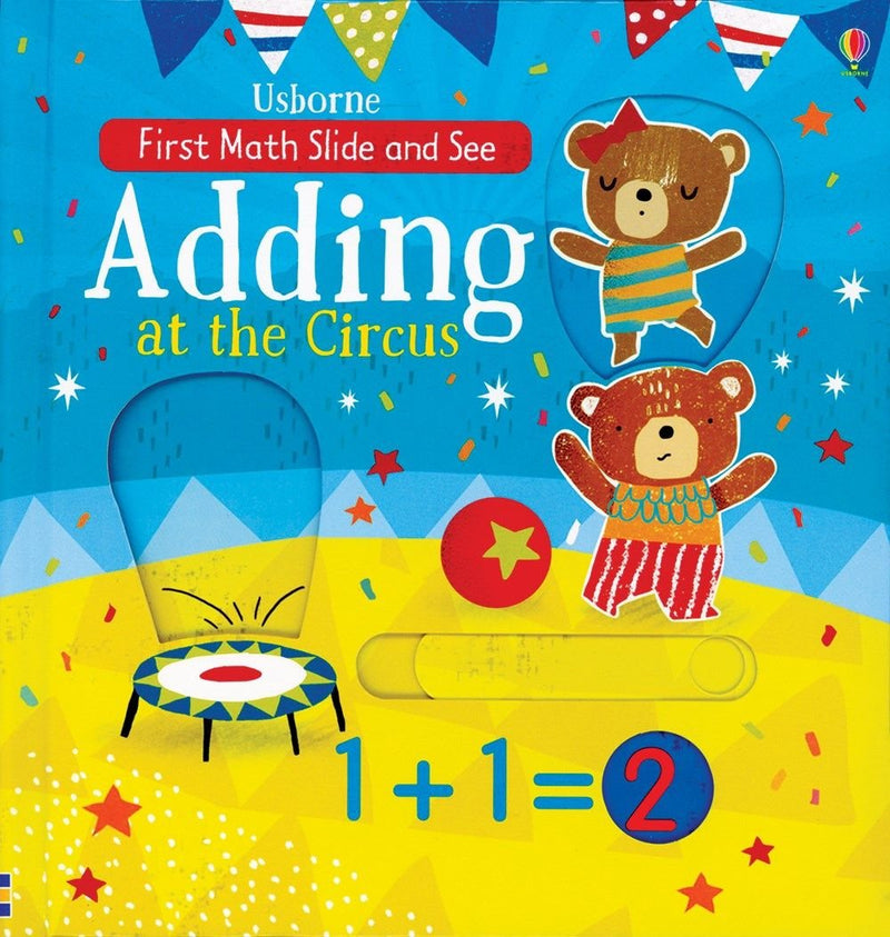 Adding at the Circus (First Math Slide-and-See}-Books-Simply Blessed Children's Boutique