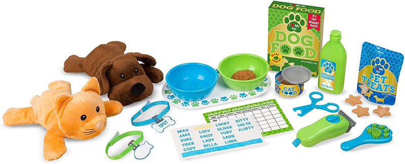 Melissa & Doug Feeding & Grooming Pet Care Play Set-Toys-Simply Blessed Children's Boutique