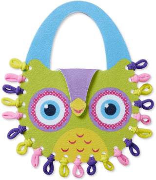 Loop It! Beginner Craft Kit Owl Tote-Toys-Simply Blessed Children's Boutique