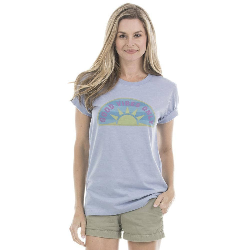 Adult Good Vibes Only T-Shirts-Simply Blessed Children's Boutique