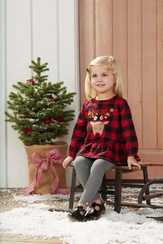 Alpine Reindeer Tunic & Legging Set-Misc.-Simply Blessed Children's Boutique