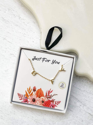 'BFF' Sentiment Chain Bracelet - Gold-Women's Bracelet-Simply Blessed Children's Boutique