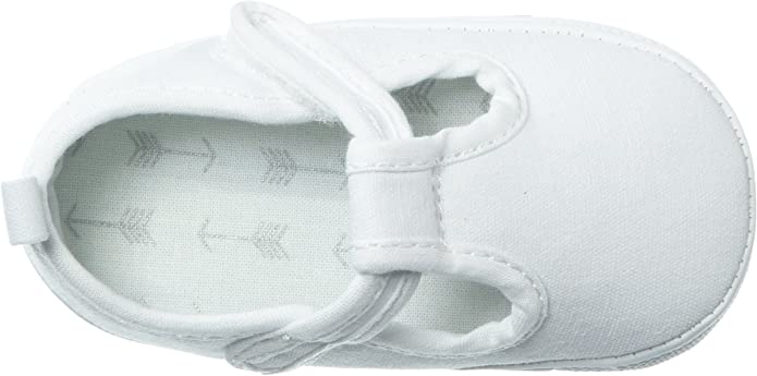 Baby Deer White Sneaker Crib Shoe - Unisex