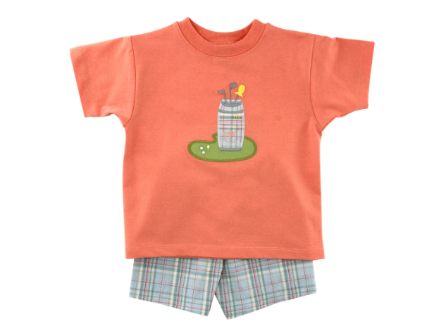 Caddy Shack- Boys Short Set