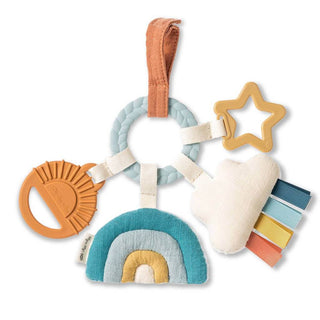 Bitzy Busy Ring™ Teething Activity Toy Cloud-Toys-Simply Blessed Children's Boutique