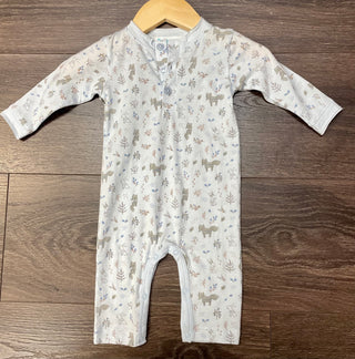 Feather Baby Pima Cotton Raccoon Outfit