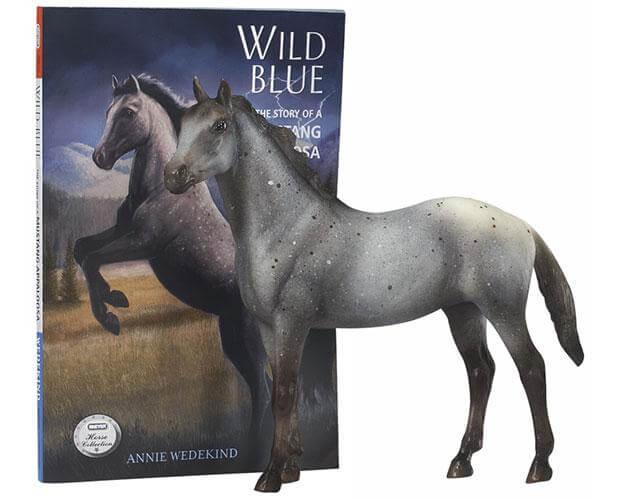 WILD BLUE BOOK AND MODEL SET