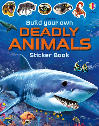 Build Your Own Deadly Animals Book - Usborne-Books-Simply Blessed Children's Boutique