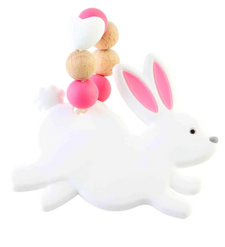 Mud Pie Baby Silicone Bunny Teether
