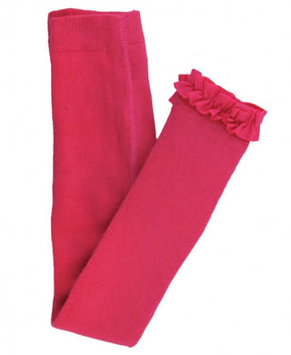 Candy Footless Ruffle Tights-Girls Leggings/Bottoms-Simply Blessed Children's Boutique