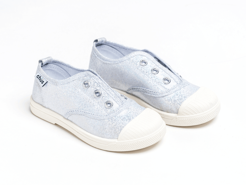 Chus Ella in Silver Shoes