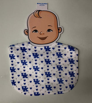 Collegiate Bibs UK Go Big Blue-Baby Accessories-Simply Blessed Children's Boutique