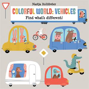 Colorful World: Vehicles Book-Books-Simply Blessed Children's Boutique