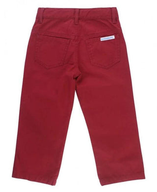 Cranberry Straight Chino Pants-Boys Outfit Sets-Simply Blessed Children's Boutique