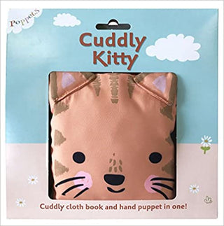 Cuddly Kitty Cloth Book and Hand Puppet-Misc.-Simply Blessed Children's Boutique