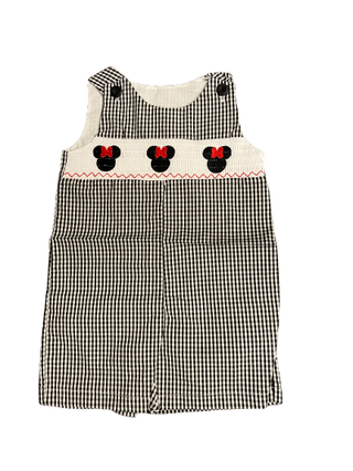 The Mouse Smocked Romper