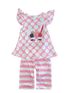 Girls Pink Bunny Matching Outfit
