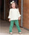 Spruce Ruffle Leggings