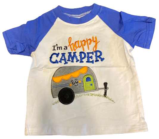 boys Happy Camper Shirt